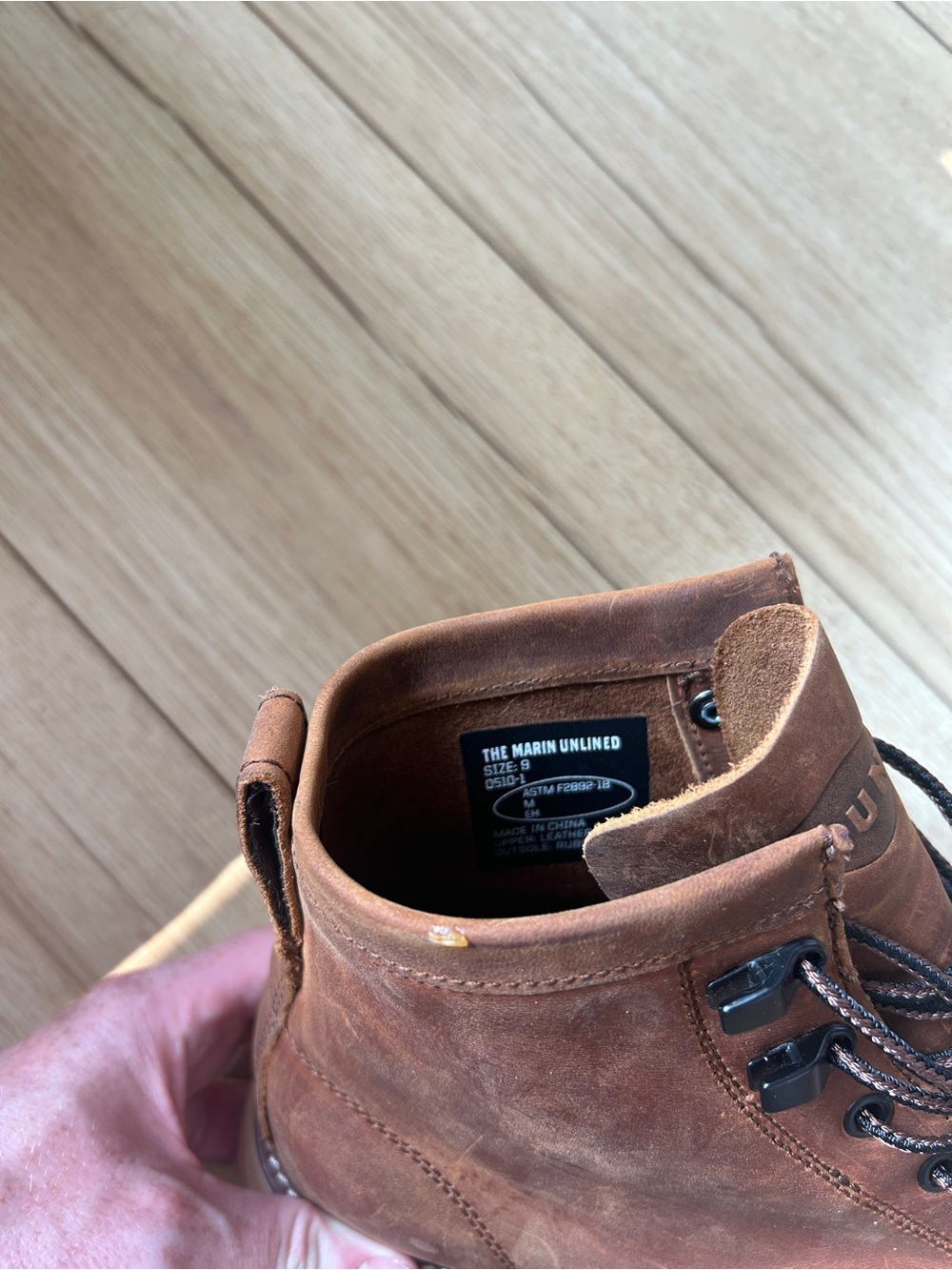 Brunt “The Marin” Unlined Boots – Size 9 (Men’s) - Picture 7 of 9